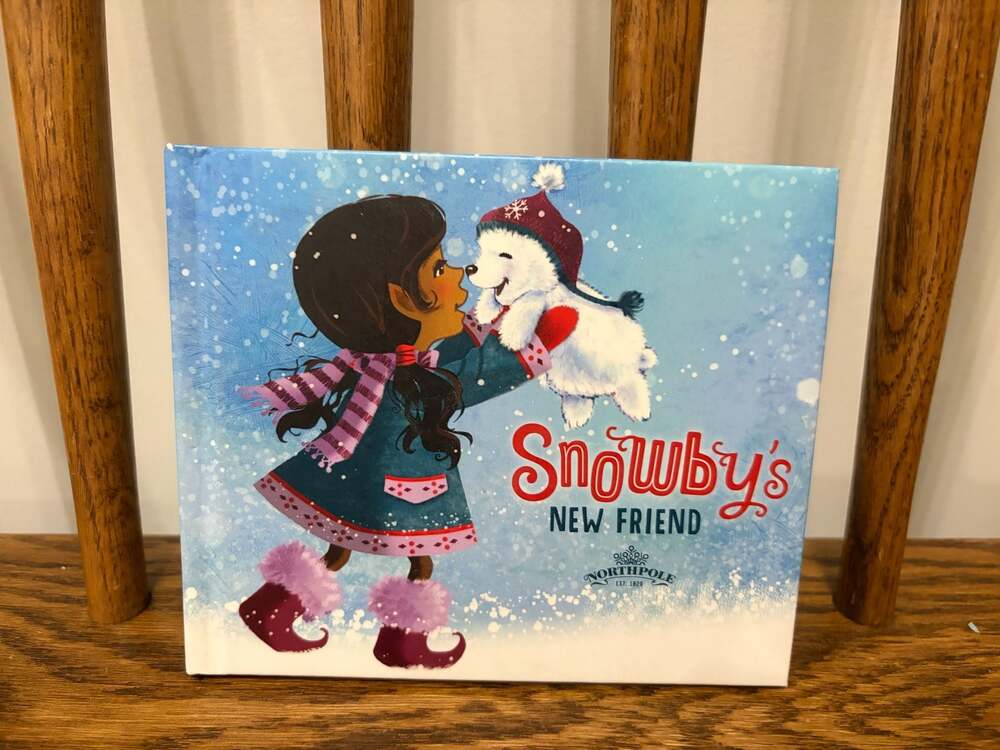 Hallmark Northpole Snowby's New Friend Children's Hardcover Book